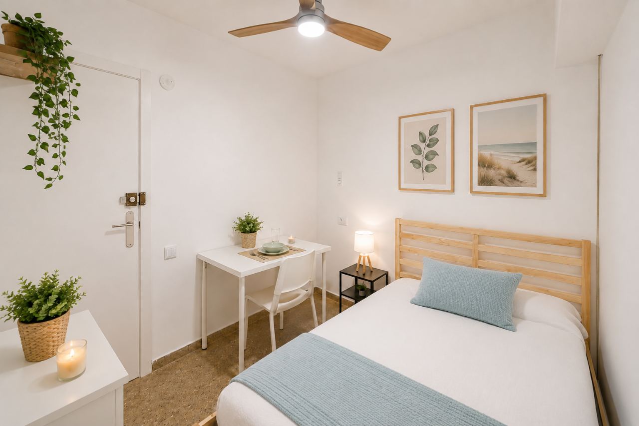 Habitación individual en Pérez Galdós — Privada — 3
